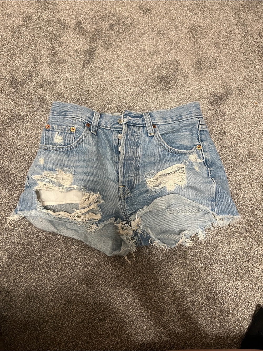 Levi’s Light Blue Denim Shorts